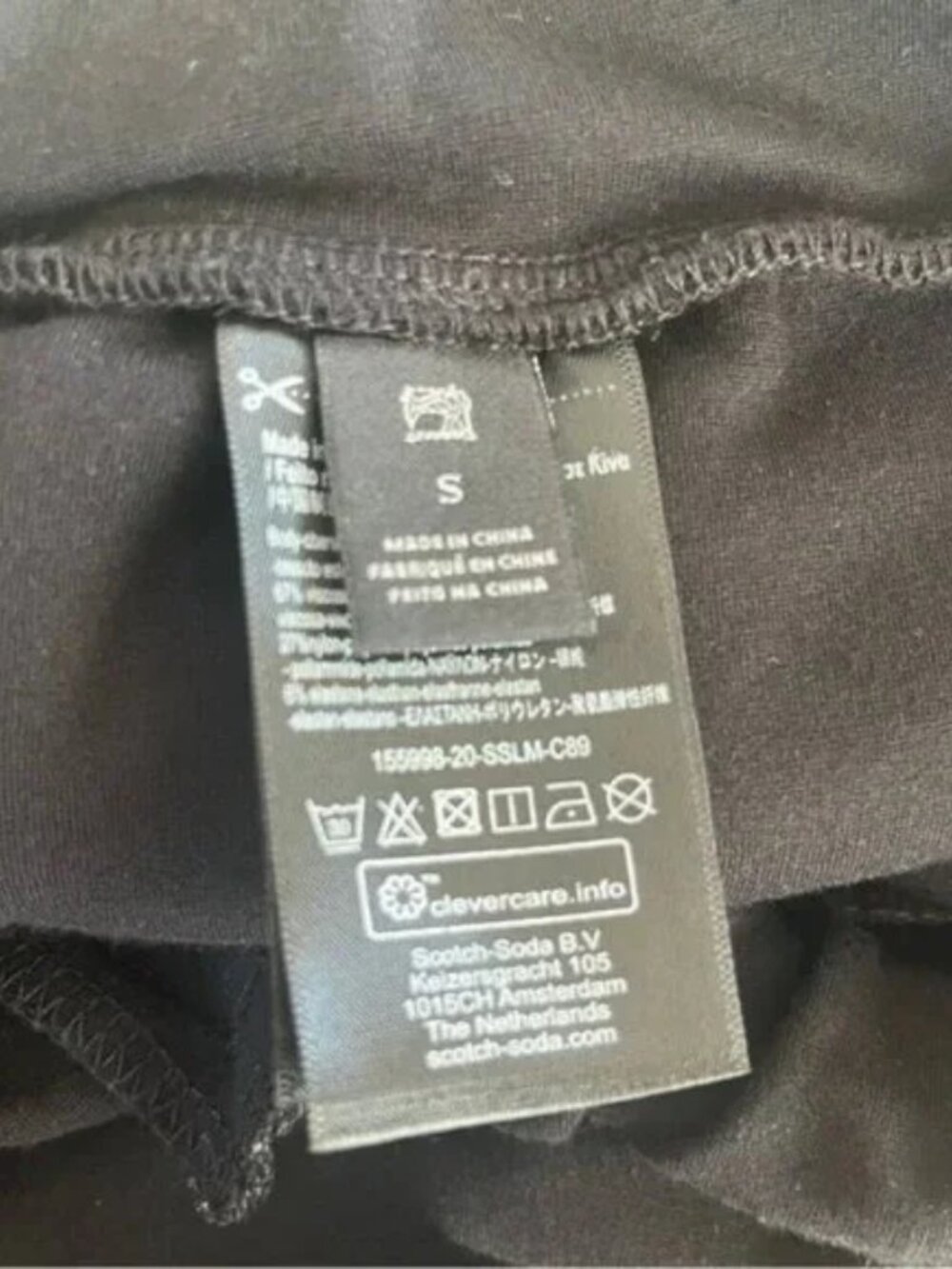Scotch & Soda Minimalist Mini Skirt With Pockets - Picture 11 of 11
